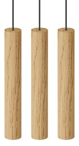 Lustră Pendul UMAGE, Chimes Cluster 3, Lemn, Camera de zi, Lemn, Design