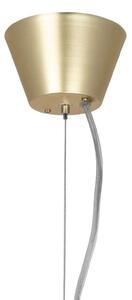 Globen Lighting Lampă suspendată Torrano Ø 30 cm Travertin, reglabil, Bej, Camera de zi / sufragerie, Sticlă, Design, glob