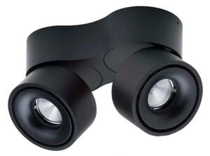 Plafoniere ANTIDARK, reglabil, Negru, Camera de zi, Aluminiu