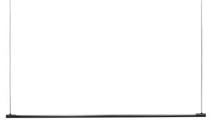 LOOM DESIGN lampă suspendată LED Straw 150, negru, aluminiu, reglabil, Negru, Camera de zi / sufragerie, Aluminiu, Modern
