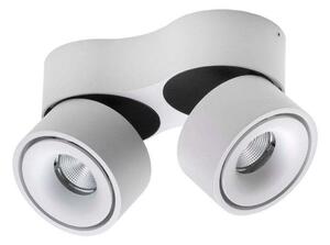 Plafoniere ANTIDARK, reglabil, Alb, Camera de zi, Aluminiu