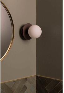 Globen Lighting aplică de perete ART DECO, bronz/alb Ø 16 cm IP44, reglabil, Bronz / Alamă Veche, Camera de zi / sufragerie, Metal, Design, glob
