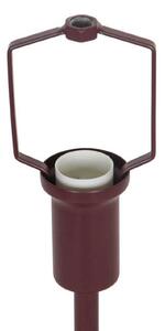 Nordlux Lampa de masă Ellen mini, bordeaux, înălțime 25 cm, metal, Roșu, Camera de zi / sufragerie, Metal, Scandinavă