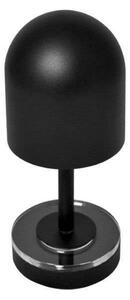 AYTM Lampa cu baterie Luceo, negru, metal, 24 cm, dimabil, IP44, reglabil, Negru, Camera de zi / sufragerie, Metal, Modern
