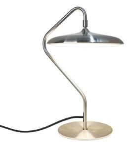 DFTP by Nordlux Lampa de masă LED Artist, culoare oțel, înălțime 41 cm, oțel inoxidabil, Metalic, Camera de zi / sufragerie, Oțel inoxidabil, Scandinavă