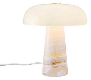 DFTP by Nordlux Lampa de masă Glossy, roz/alb, înălțime 24 cm, marmură/sticlă, Roz / Rosé, Camera de zi / sufragerie, Marmură, Scandinavă
