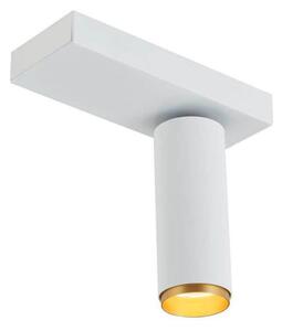 LOOM DESIGN Spot LED pentru tavan X-Beam, 1 bec, alb, reglabil, Alb, Camera de zi / sufragerie, Aluminiu, Modern