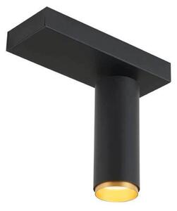 LOOM DESIGN Spot LED pentru tavan X-Beam, 1 bec, negru, reglabil, Negru, Camera de zi / sufragerie, Aluminiu, Modern