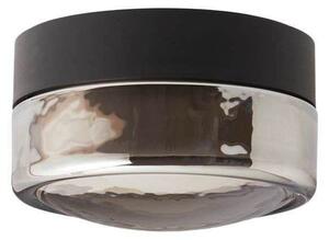 LOOM DESIGN plafonieră LED Otto Convex, gri, IP65, reglabil, Gri, Baie, Sticlă, Modern