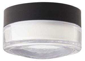 LOOM DESIGN plafonieră LED Otto Convex, transparentă, IP65, reglabil, Transparent, Baie, Sticlă, Modern