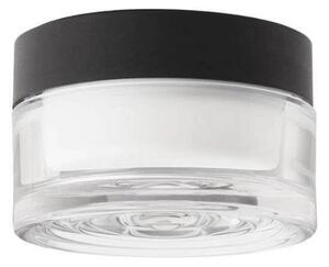 LOOM DESIGN plafonieră LED Otto Wave, transparentă, IP65, reglabil, Transparent, Sticlă, Modern