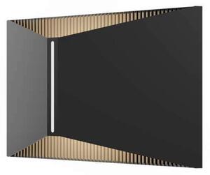 LOOM DESIGN Lampă LED pentru exterior X, negru, IP65, aluminiu, reglabil, Negru, Aluminiu, Modern