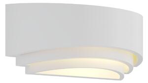 Lampă de perete Lindby, Lucien, reglabil, Alb, dormitor, Tencuială / Argilă, Modern