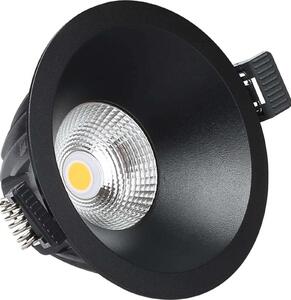 Spoturi ANTIDARK, reglabil, Negru, Camera de zi, Metal