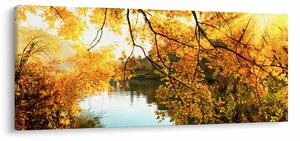 Tablou - Copac de toamnă (120x50 cm)
