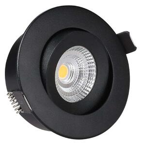 Spoturi ANTIDARK, reglabil, Negru, Camera de zi, Metal