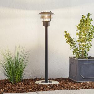 Nordlux Lampă de trotuar Vejers, negru, reglabil, Negru, Metal, Modern