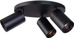 Plafoniere ANTIDARK, Negru, Camera de zi, Aluminiu