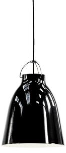 Lustră Pendul FRITZ HANSEN, Caravaggio P2, reglabil, Negru, Camera de zi, Metal, Design