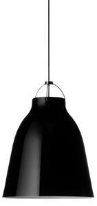 Lustră Pendul FRITZ HANSEN, Caravaggio P3, reglabil, Negru, Camera de zi, Metal, Design