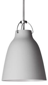 Lustră Pendul FRITZ HANSEN, Caravaggio P1, reglabil, Gri, Camera de zi, Metal, Design