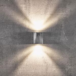 Nordlux Lampă LED pentru exterior Canto Kubi 2, 10 cm, galvanizată, Metalic, Metal, Modern