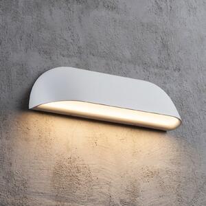 Nordlux Aplică LED de exterior Front 26, alb, Alb, Metal, Modern
