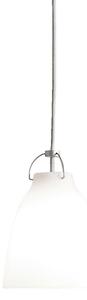 Lustră Pendul FRITZ HANSEN, Caravaggio P1, reglabil, Alb, Camera de zi, Sticlă, Design