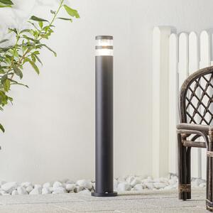 Nordlux Lampă de trotuar Birk cu lumină efect, negru, Negru, Metal, Modern