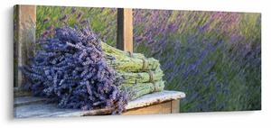 Tablou - Buchețele de lavandă (120x50 cm)