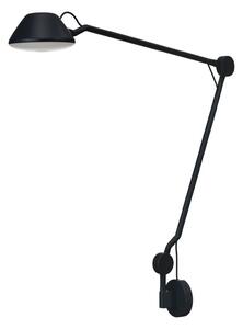 Lampă de perete FRITZ HANSEN, reglabil, Negru, Camera de zi, Aluminiu
