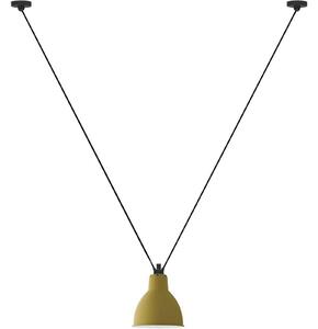 Lustră Pendul Lampe Gras, Galben, Camera de zi, Metal