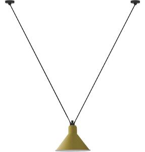 Lustră Pendul Lampe Gras, Galben, Camera de zi, Metal