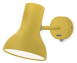 Lampă de perete Anglepoise, Type 75 Mini, reglabil, Galben, Camera de zi, Metal, Design