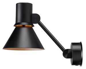 Lampă de perete Anglepoise, Type 80 W2, Negru, Camera de zi, Metal, Design