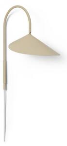 Lampă de perete ferm LIVING, Arum Swivel, Bej, Camera de zi, Metal, Design