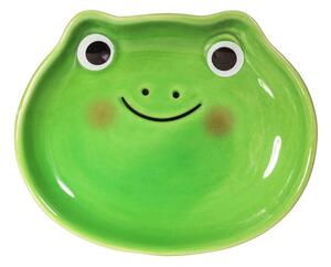 Tavă decorativă din gresie ceramică 9x7,5 cm Frog – Sass & Belle