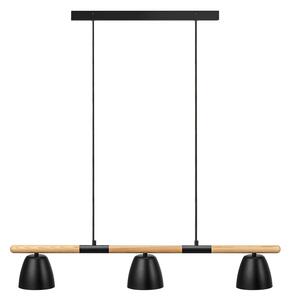 Lustră Pendul Nordlux, Theo, reglabil, Negru, Bucătărie, Metal, Modern