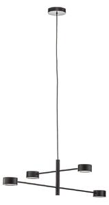 Lustră Pendul Nordlux, Clyde, reglabil, Negru, Bucătărie, Metal, Modern