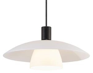 Lustră Pendul Nordlux, Verona, reglabil, Alb, Camera de zi, Sticlă, Modern
