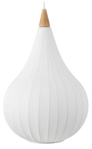 Lustră Pendul Halo Design, Alb, Camera de zi, Țesătură / Textil