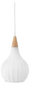 Lustră Pendul Halo Design, Alb, Camera de zi, Țesătură / Textil