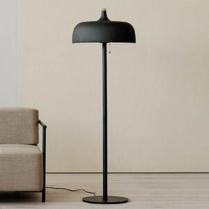 Northern Acorn lampă de podea negru mat, Negru, Camera de zi / sufragerie, Metal, Design