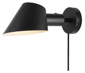 Lampă de perete DFTP by Nordlux, Stay Short, Negru, dormitor, Metal, Design