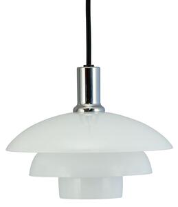 Lustră Pendul Dyberg Larsen, Morph, reglabil, Alb, Bucătărie, Sticlă, Design