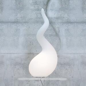 Next Lampa de podea Alien M, reglabil, Alb, Camera de zi / sufragerie, Plastic, Design