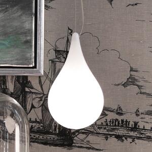 Next LIQUID LIGHT Lampă suspendată DROP-2 XS, IP40, reglabil, Alb, Camera de zi / sufragerie, Plastic, Design