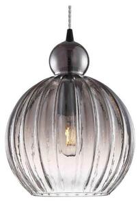 Lustră Pendul Halo Design, Gri, Sala de mese, Sticlă