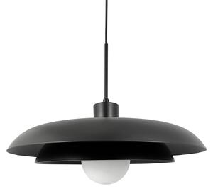 Lustră Pendul Dyberg Larsen, Ava, reglabil, Negru, Camera de zi, Metal, Design