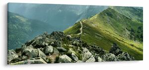 Tablou - Peisaj montan (120x50 cm)